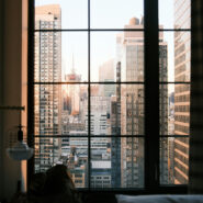 Meilleurs hôtels à New York : Vue sur la ville de New York depuis une chambre d'hôtel