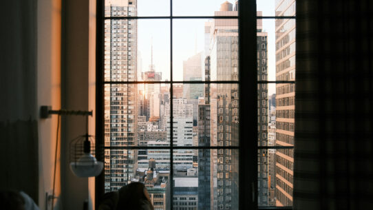 Meilleurs hôtels à New York : Vue sur la ville de New York depuis une chambre d'hôtel