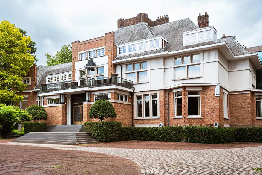 Meilleurs hôtels avec Spa à Gand : architecture d'un manoir à l'hôtel Orion